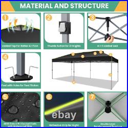 Pop Up Canopy 10x20 pop up Canopy Tent Folding Protable Ez up Canopy NEW