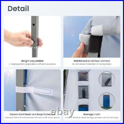 Pop Up Canopy 12x12 Folding Tent Protable Ez up Gazebo Party Tent with1pc Sidewall