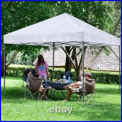 Pop Up Canopy Tent 10x10Ft Waterproof UV Protective Metal Frame