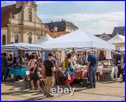 Pop Up Canopy Tent 10x10Ft Waterproof UV Protective Metal Frame