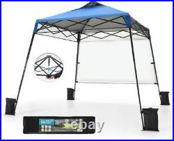 Pop Up Canopy Tent 8x8ft Footprint and 6x6 ft at top Gazebo Shelter Sun Shade