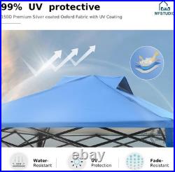 Pop Up Canopy Tent 8x8ft Footprint and 6x6 ft at top Gazebo Shelter Sun Shade