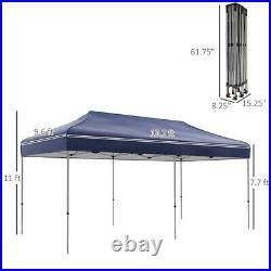 Pop Up Canopy Tent Dark Blue