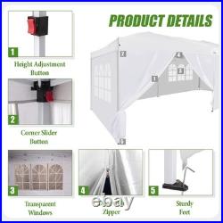 Pop Up Canopy Tent, Esay Setup Instant Outdoor Canopy Tent, Portable Beach Canopy