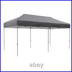 Pop Up Canopy Tent Gray