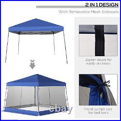 Pop Up Canopy Tent Instant Sun Shelter for Outdoor Garden Patio Backyard Event