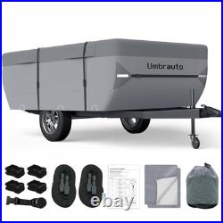 Pop Up Folding Camper Cover Upgraded 7 Layers Fits 8-10FT Pop Up Camper Cover Pop Up Folding Camper Cover Upgraded 7 Layers Fits 8-10FT Pop Up Camper Cover