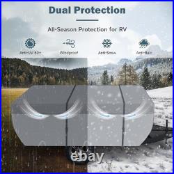 Pop Up Folding Camper Cover Upgraded 7 Layers Fits 8-10FT Pop Up Camper Cover