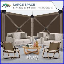 Pop Up Gazebo Screen Tent Screen House for Camping, 10FTx10FT Screen Room wit