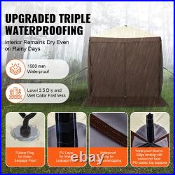 Pop Up Gazebo Tent 66 Patio Camping Canopy 4 Sided Sun Shelter Shade