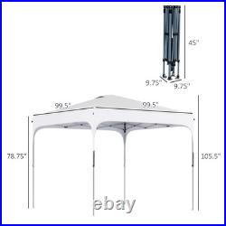 Pop Up Patio Gazebo Foldable Canopy Tent Outdoor Backyard Instant Sun Shelter Pop Up Patio Gazebo Foldable Canopy Tent Outdoor Backyard Instant Sun Shelter