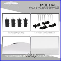 Pop Up Patio Gazebo Foldable Canopy Tent Outdoor Backyard Instant Sun Shelter