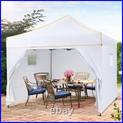 Pop up Canopy 10x10ft Heavy Duty Party Tent Outdoor Waterproof UV 50+ Gazebo