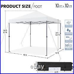 Pop-up Canopy Ez-up Instant Tent Home Commercial Party Tent Folding Waterproof