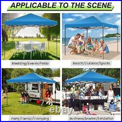 Pop up Canopy Tent 10x10 Heavy Duty Gazebo Outdoor Commercial Instant Sun Shade