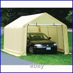 Portable Car Garage Auto Shelter Carport Cover Tent Water Resistant 10 ftx17 ft