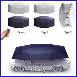 Portable Full Automatic / Manual Car Tent Umbrella Roof Cover Anti-UV Waterproof