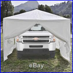 Portable Garage Carport Car Shelter Canopy 20 x 10, White