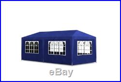 Portable Garage Carport Shelter Car Port Canopy 10X20 feet Galvanised Frame blue