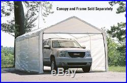 Portable Garage Outdoor 12 x 30 Canopy Enclosure Kit Car Port Shelter Cover Tent