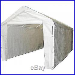 Portable Outdoor Tent Shelter Garage Carport Canopy Steel Storage Shed 10x20