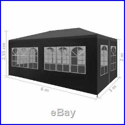 Portable Shelter Enclosure Garage Gazebo Car Port Window Canopy 10x20' Side Wall
