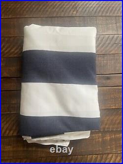 Pottery Barn Umbrella Replacement Sunbrella Rectangular Canopy 10' Navy STRP NWT