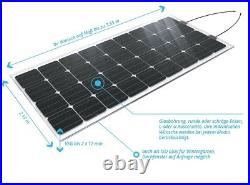 Premium Solarglas PS-180M Solarmodul für Solarfassade Solarcarport + Solarbalkon