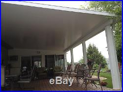 Quality Insulated Aluminum Patio Cover Kits, Multiple Sizes