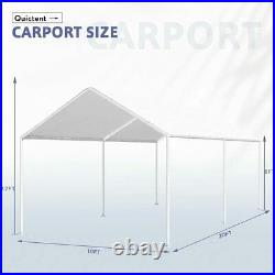 Quictent 10'X20' Heavy Duty Carport Car Canopy Party Tent Boat Shelter