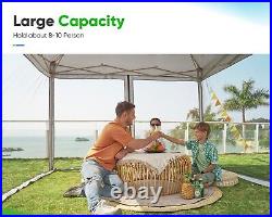 Quictent 10X10FT Pop Up Canopy Party Tent Folding Gazebo Outdoor Instant Shelter