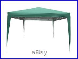 Quictent 10x10 EZ Pop Up Canopy Folding Gazebo Tent Patio WithCarry Bag Green