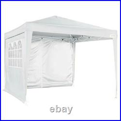 Quictent 10x10 EZ Pop Up Canopy Gazebo Instant Canopy Tent with Sides White