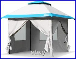 Quictent 10x10FT EZ Pop Up Canopy Tent Outdoor Party Instant Gazebo Waterproof