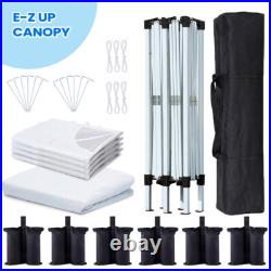 Quictent 10x20Ft Ez Pop Up Canopy Wedding Party Tent Folding Gazebo With Sidewalls