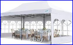 Quictent 10x20ft Outdoor Wedding Pop Up Canopy Heavy Duty Instant Party Tent US