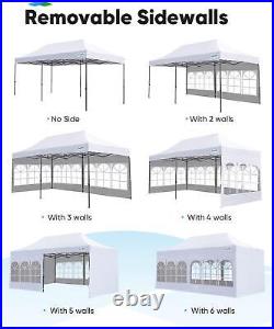 Quictent 10x20ft Outdoor Wedding Pop Up Canopy Heavy Duty Instant Party Tent US