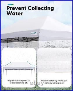 Quictent 10x20ft Outdoor Wedding Pop Up Canopy Heavy Duty Instant Party Tent US