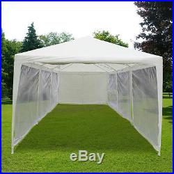 Quictent 10x30 Party Wedding tent Canopy Gazebo Screen House with Mesh Sidewall