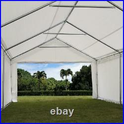 Quictent 13X20FT Heavy Duty Carport Canopy Garage Car Shelter Shed Storage White