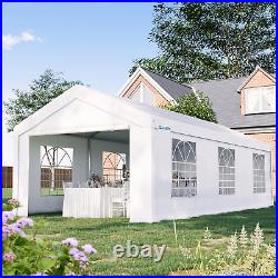 Quictent 13X20Ft Party Tent Heavy Duty Outdoor Canopy Tent Carport Wedding Event