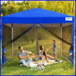 Quictent 8' x8' EZ Pop Up Canopy Outdoor Wedding Party Tent Folding Gazebo US