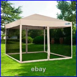 Quictent 8x8 Pop Up Canopy Party Wedding Tent Outdoor Pavilion Heavy Duty Gazebo