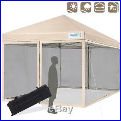 Quictent 8x8 Wedding Party Canopy Tent Outdoor Folding EZ Pop UP Patio Gazebo US