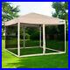 Quictent-8x8-ft-Ez-Pop-Up-Canopy-with-Netting-Screen-House-Tent-Mesh-Sides-Walls-01-fh
