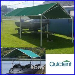 Quictent Heavy Duty 10'x20' Carport Boat Cover Car Shelter Outdoor Canopy Garage
