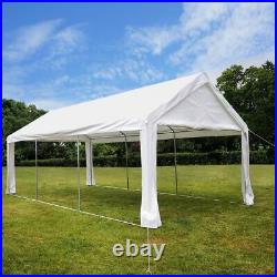 Quictent Heavy Duty 13x20 ft Garage Carport Canopy Tent Car Shelter Storage Shed