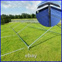 Quictent Heavy Duty Carport Canopy Outdoor PE Cover Garage Car Shelter 10x20 FT