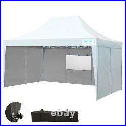 Quictent Outdoor 10x15ft Pop Up Party Tent Folding Canopy Outdoor Gazebo Shelter