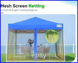 Quictent Outdoor Waterproof EZ Pop UP Canopy Party Tent Folding Gazebo 10x10ft